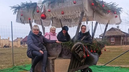 За новогодней сказкой в Парк животных «Диприз» отправились сотрудники Брестского областного патологоанатомического бюро